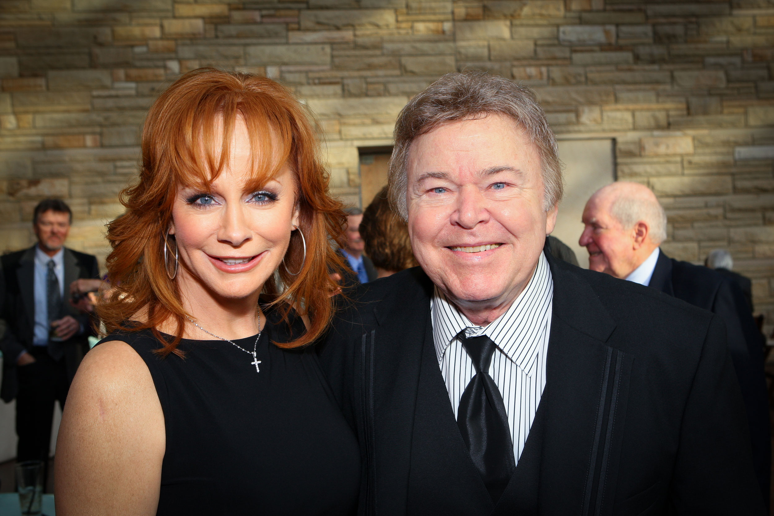 Reba and Roy Clark